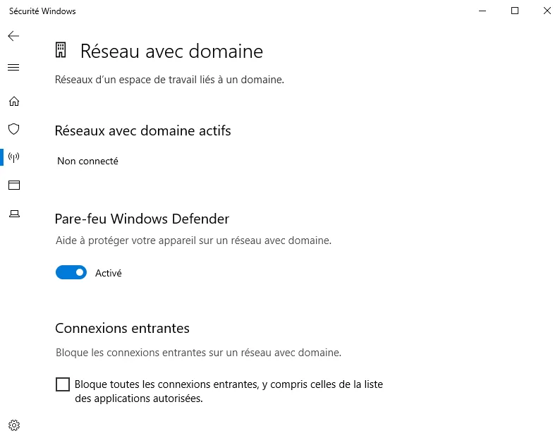 Illustration 4 — Pare-feu Windows