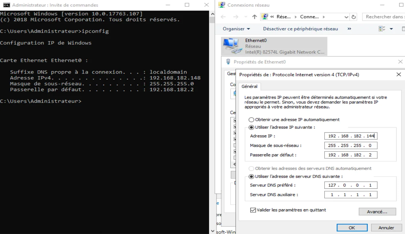 Illustration 4 — Installation d'un contrôleur de domaine avec Windows Server 2022, 2019, 2016 et 2012