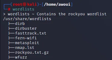 Illustration 3 — Comment cracker le hachage des mots de passes avec Haschat sur Kali-Linux