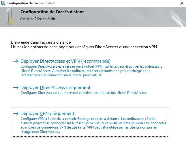 Illustration 4 — Configurer un VPN avec Windows Server