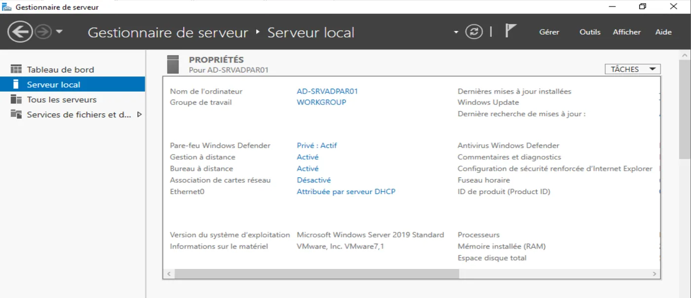 Illustration 3 — Installation d'un contrôleur de domaine avec Windows Server 2022, 2019, 2016 et 2012