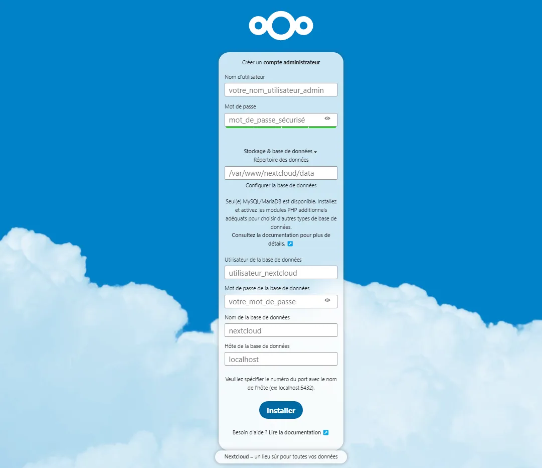 Illustration 2 — Installer et sécuriser Nextcloud avec Nginx