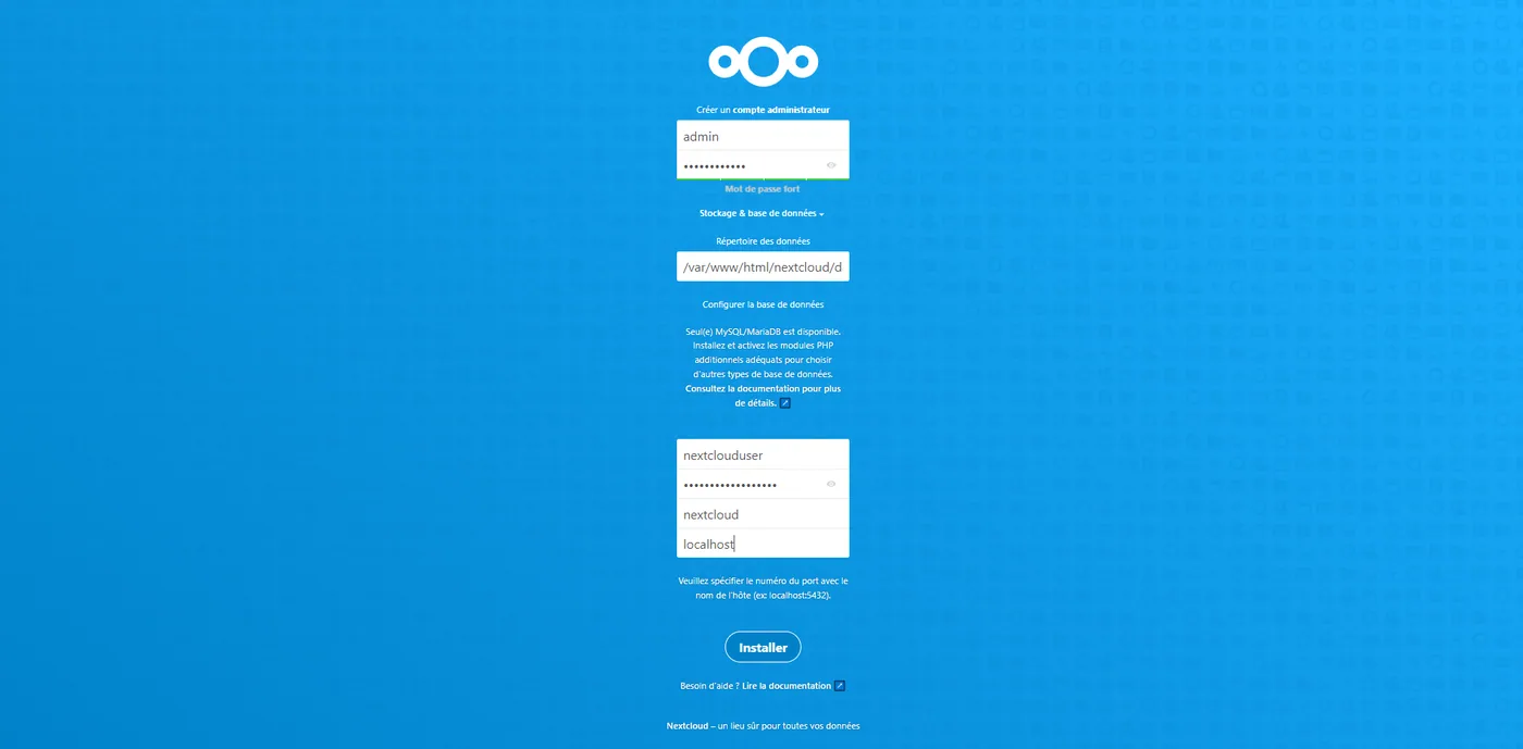 Illustration 2 — Comment installer son propre cloud avec Nextcloud sur Linux Ubuntu et Debian
