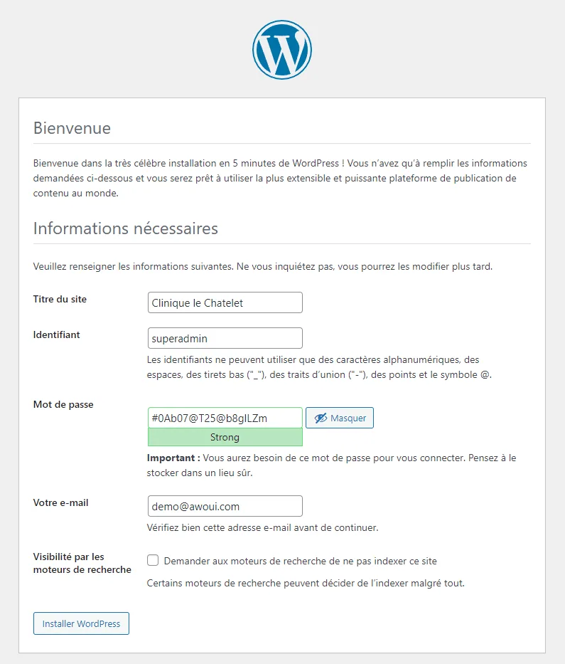 Illustration 4 — Déployez votre site Wordpress avec Docker sur Linux