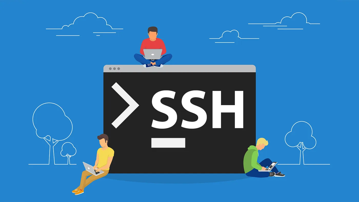 Illustration 1 — Accès à distance sécurisé avec SSH