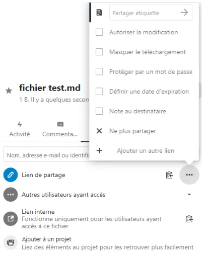 Illustration 2 — Partagez vos fichiers à travers votre propre Cloud
