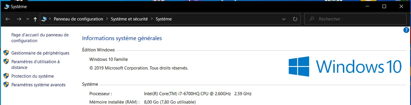 Illustration 2 — Utiliser le disque dur comme RAM sous Windows
