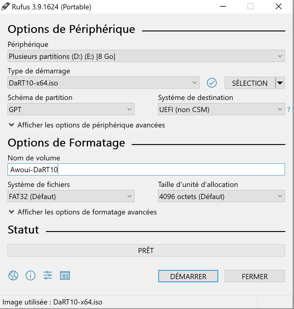 Illustration 1 — Microsoft Diagnostics and Recovery Tools (DaRT)