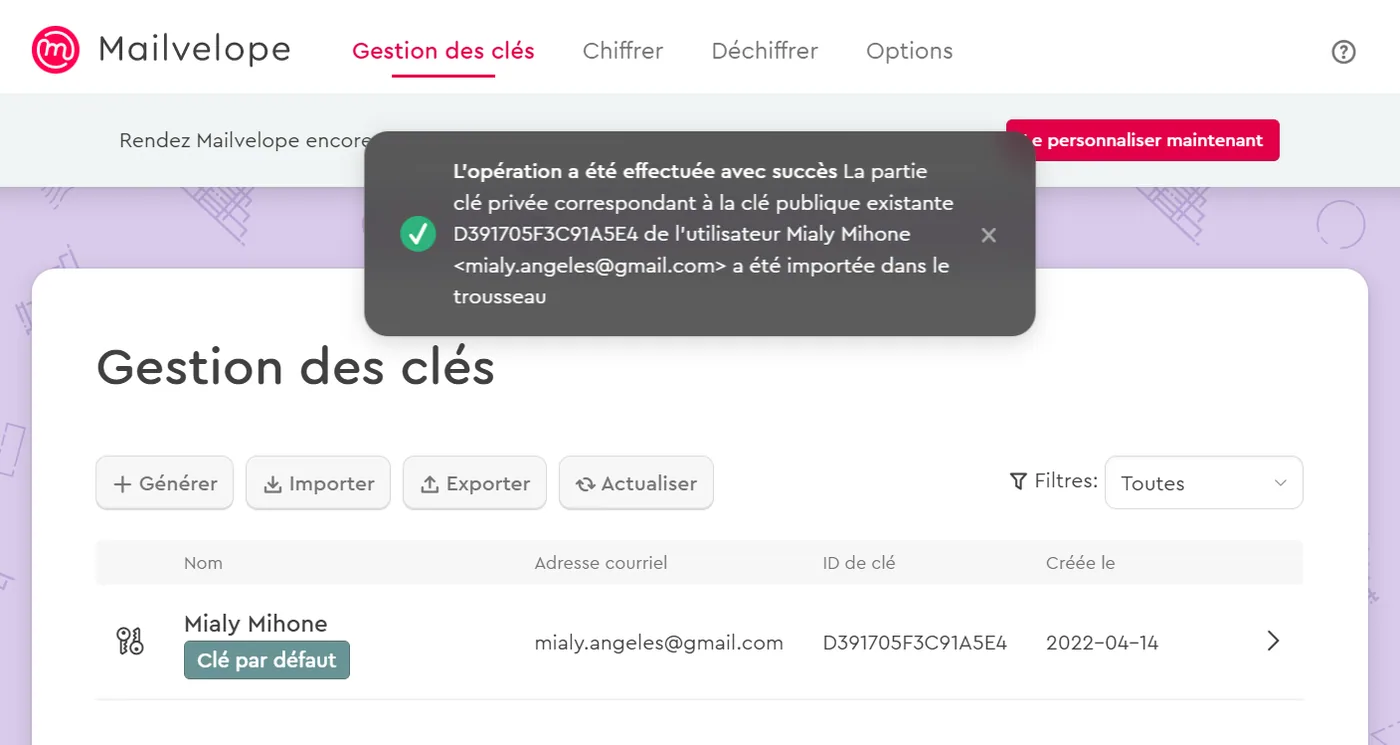 Illustration 30 — Comment mettre en place un échange de mail sécurisé avec un protocole PGP ?