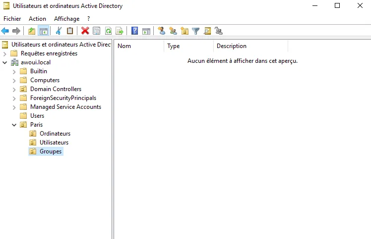 Illustration 6 — Comment déclarer des ressources Active Directory ?