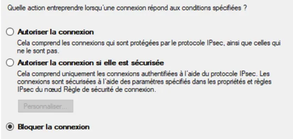 Illustration 2 — Comment créer une nouvelle règle de pare-feu entrant
