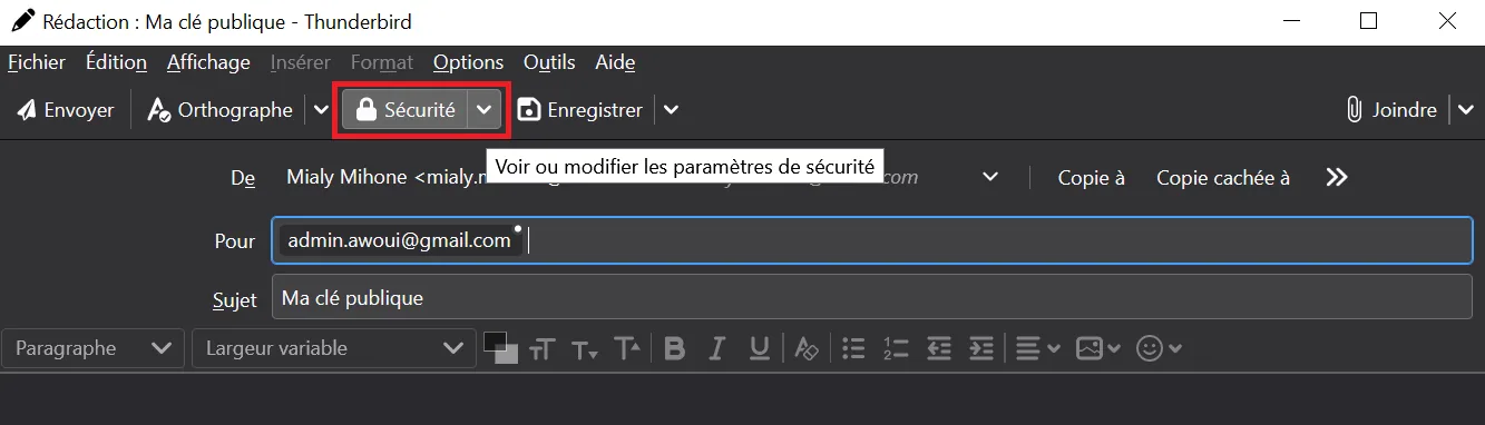 Illustration 22 — Comment mettre en place un échange de mail sécurisé avec un protocole PGP ?