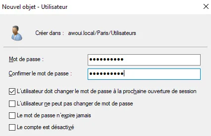 Illustration 9 — Comment déclarer des ressources Active Directory ?