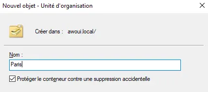 Illustration 5 — Comment déclarer des ressources Active Directory ?