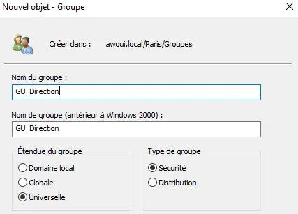 Illustration 13 — Comment déclarer des ressources Active Directory ?