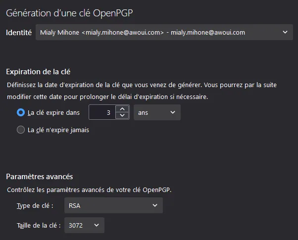 Illustration 20 — Comment mettre en place un échange de mail sécurisé avec un protocole PGP ?